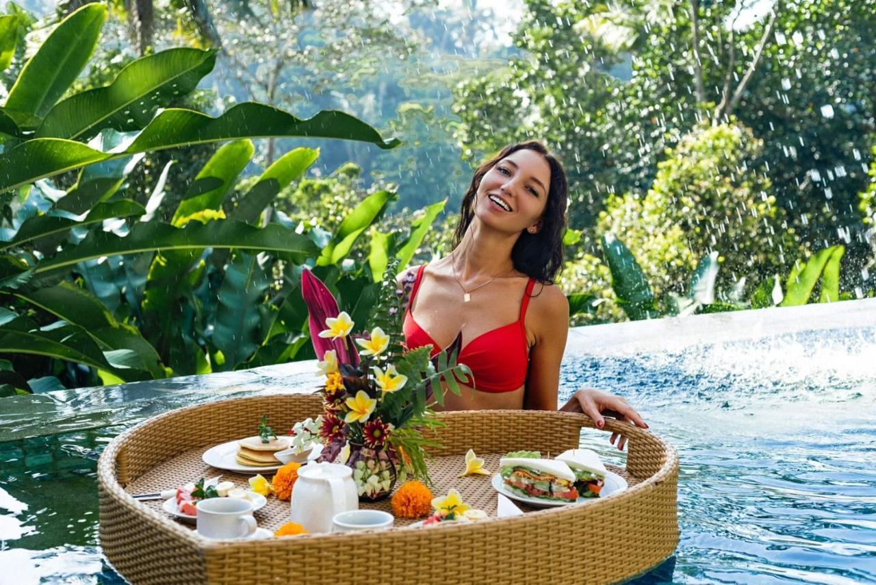 Ferienwohnung Made Punia'S Jungle Ubud Exterior foto