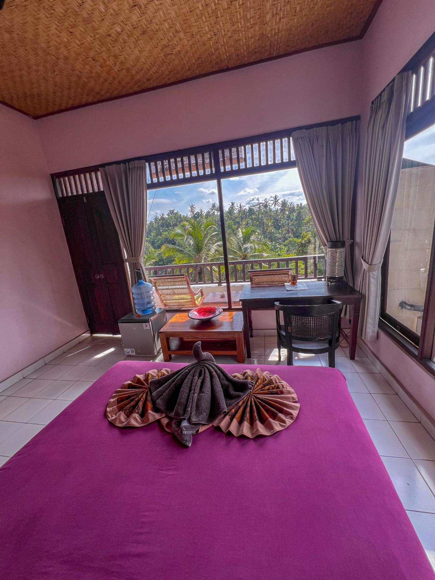 Ferienwohnung Made Punia'S Jungle Ubud Exterior foto