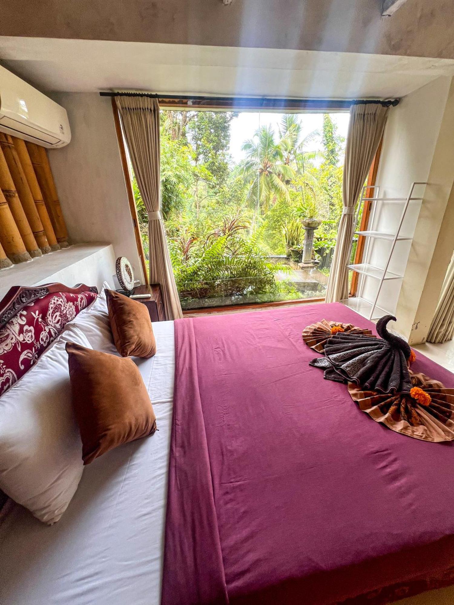 Ferienwohnung Made Punia'S Jungle Ubud Exterior foto