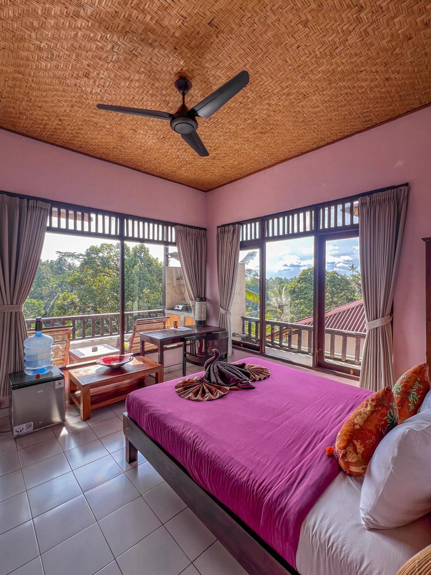 Ferienwohnung Made Punia'S Jungle Ubud Exterior foto